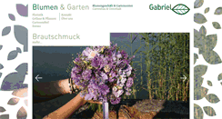 Desktop Screenshot of gabrielblumen.ch
